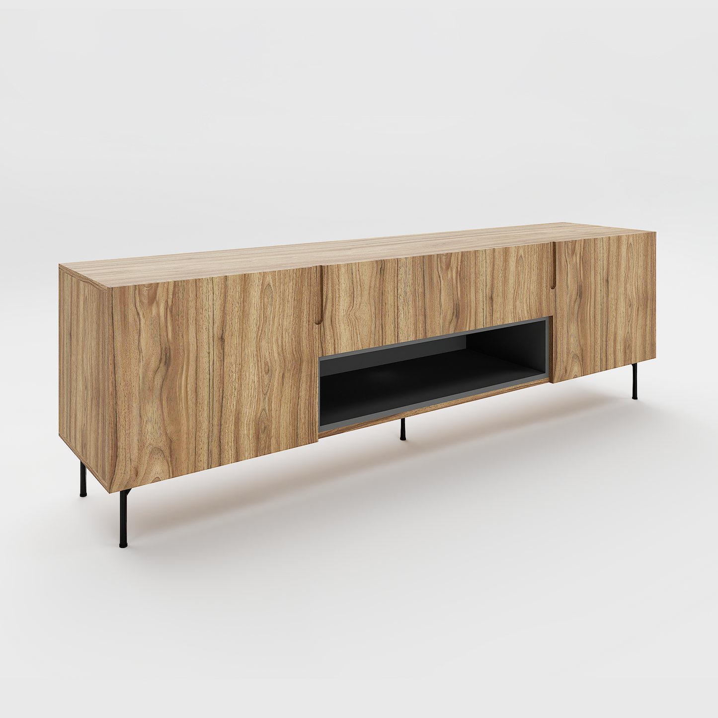 KADO - 3 door tv stand
