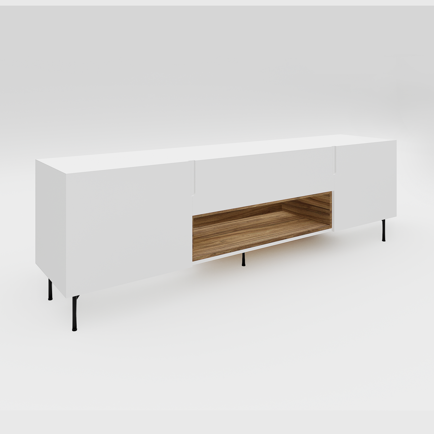 KADO - 3 door tv stand